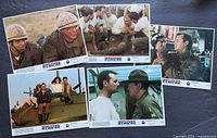 All five publicity photos laid out
