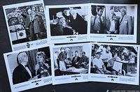 Front view of all six Paramount publicity photos showing captions and imagery