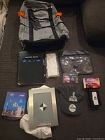 Overview of all items laid out