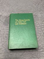 Front cover of green hardcover encyclopedia