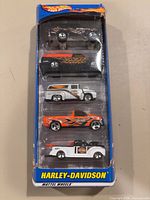 Front view Harley-Davidson 5-car gift pack