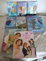 All nine books and My Busy Books set laid out