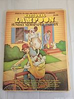 Front cover of National Lampoon Sunday Newspaper Parody
