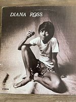 Front cover of Diana Ross self-titled vinyl LP