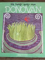 Front cover of Donovan The Hurdy Gurdy Man vinyl LP