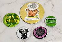All five buttons grouped