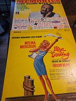 Front covers of both LPs showing titles and artwork