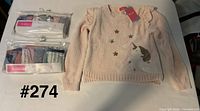 Underwear packs and sweater overview