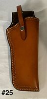 Full view of holster front side