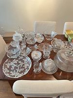 Entire assortment laid out on table