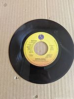 Side A of the 7-inch single showing Express Yourself label details