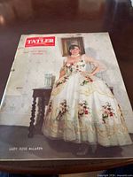 Front cover of magazine showing title, date, and Lady Rose McLaren portrait