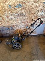 Full view of Craftsman walk-behind string trimmer mower