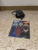 Mastercraft accessory pack and corded detail sander overview