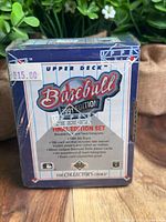 Front of sealed 1991 Upper Deck Final Edition box showing branding and shrinkwrap