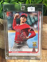 Front of Shohei Ohtani #600 Topps Series 2 card in plastic holder
