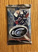 Front view of sealed 2024-25 Upper Deck Ice hobby pack