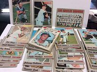 Overall lot shows stack of 37 1970 OPC baseball cards including detailed front images of players and teams.