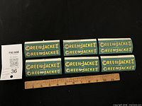 All six wrappers front side with scale