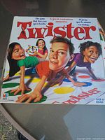 Front of Twister game box