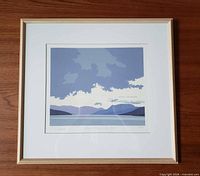 Framed limited edition print front view