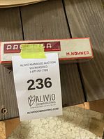 Closed Preciosa box showing brand and model