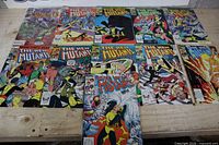All 12 comics laid out for overview