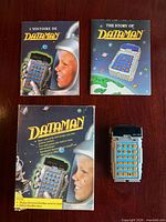 Lot overview showing box, both booklets and handheld unit