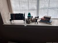 Entire lot on windowsill showing all items together