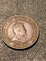 Obverse showing Edward VII portrait and legend