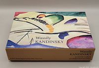 Front view of sealed Kandinsky note card box