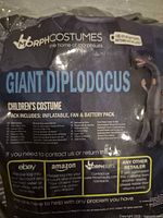 Front of sealed package showing MorphCostumes branding and product name