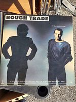 Front cover of Rough Trade LP with artwork