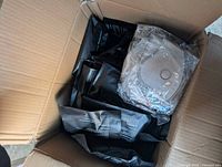 Open carton showing multiple individually packaged AISK anti-pollution masks