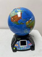 Front view of LeapFrog Magic Adventures Globe on base