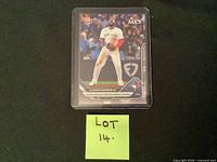 Front of 2025 Topps NOW Vladimir Guerrero Jr. #891 card in top loader
