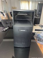 Front view of Bose Acoustimass 10 subwoofer