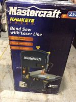 Sealed Mastercraft Hawkeye Laser Band Saw in original packaging