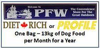 Front of voucher showing PFW logo with Diet Rich or Profile and redemption details