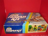 Box exterior with colorful graphic and product branding