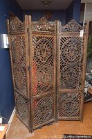 Full view showing all three angled panels and overall design