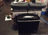 Long surround air purifier and digital fan forced heater box