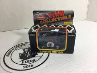 Front view of unopened collectible diecast model of Washington Capitals Zamboni in original box with team branding and 'Limited Edition' label.