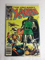 Image of The Uncanny X-Men #197 comic book showing cover art of Doctor Doom and X-Men characters