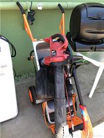 Overview of Worx Aerocart loaded with tools