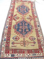 Full view of rug showing overall design and proportions