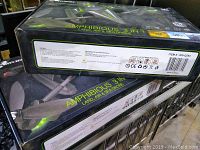 Two boxed Riviera Amphibious 3 in 1 drones stacked on top of each other, showing the product name and packaging details.