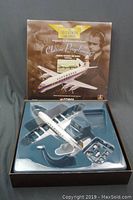 Boxed Corgi Toys Aviation Archive Vickers Viscount 800 Series Lufthansa model airplane with printed box insert.
