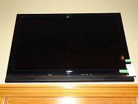 Full frontal image of the Sony flat screen television.