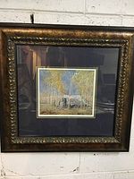Full view of the framed limited edition print by Arthur Lisme, showcasing the entire framed artwork with detailed ornate frame.